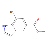 7-溴-1H-吲哚-5-羧酸甲酯，885523-35-3，≥96%，阿拉丁