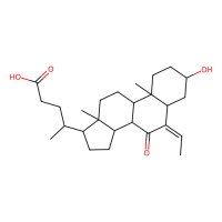 (E)-3α-羟基-6-亚乙基-7-酮-5β-胆烷-24-酸，1516887-33-4，≥95%，阿拉丁