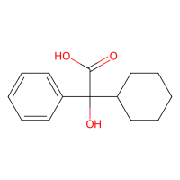 α-环己基-DL-扁桃酸，4335-77-7，≥98%(HPLC)(T)，阿拉丁