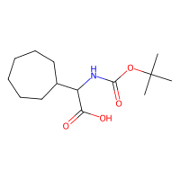 (2S)-2-{[[(叔丁氧基)羰基]氨基} -2-环庚基乙酸，1228542-19-5，≥97%，阿拉丁