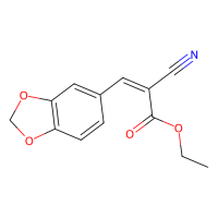 乙基阿尔法-氰基-3,4-甲基亚乙基二氧肉桂酸酯，2286-56-8，阿拉丁