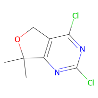 2,4-二氯-7,7-二甲基-5,7-二氢呋喃并[3,4-d]嘧啶，1260088-72-9，≥98%，阿拉丁