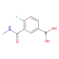 4-氟-3-(甲基氨基甲酰基)苯基硼酸，874219-19-9，≥98%，阿拉丁