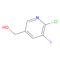 (6-氯-5-碘吡啶-3-基)甲醇，1360938-13-1，≥98%，阿拉丁