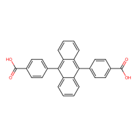 4,4'-(蒽-9,10-二基)二苯甲酸,42824-53-3,≥98%,阿拉丁