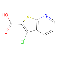 3-氯噻吩并[2,3-b]吡啶-2-羧酸，937640-24-9，≥98%，阿拉丁