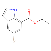 5-溴-1H-吲哚-7-羧酸乙酯，1065181-58-9，≥98%，阿拉丁