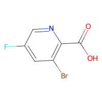 3-溴-5-氟吡啶-2-甲酸，1189513-55-0，≥97%，阿拉丁