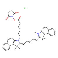 Cy5.5 N-羟基琥珀酰亚胺酯，1469277-96-0，≥95%，阿拉丁