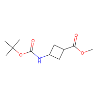 顺-3-(boc-氨基)环丁烷甲酸甲酯，142733-63-9，≥97%，阿拉丁