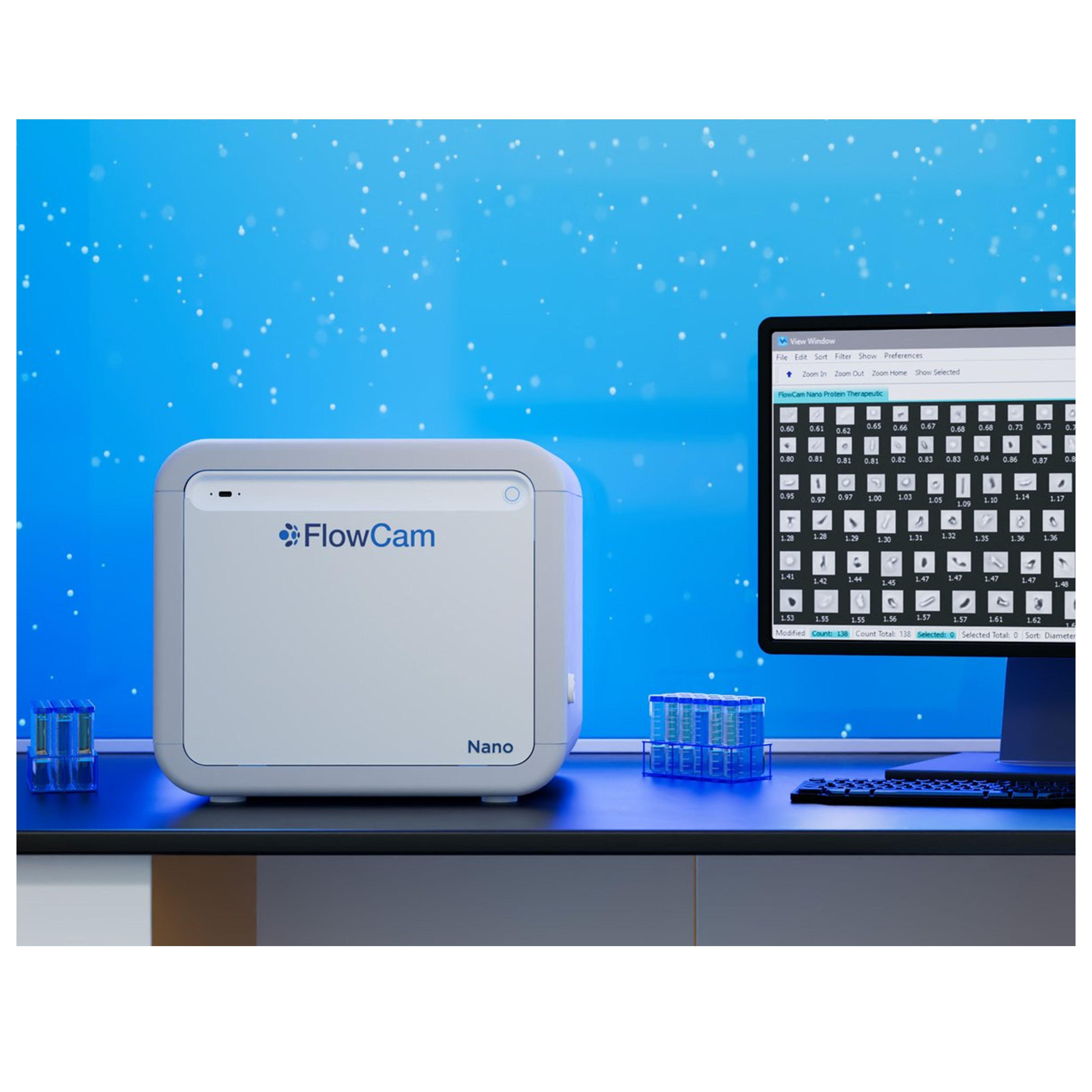 FlowCam Nano 纳米流式颗粒成像分析系统