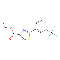 2-[3-(三氟甲基)苯基] -1,3-噻唑-4-羧酸乙酯，132089-39-5，≥95%，阿拉丁
