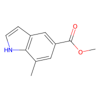 7-甲基-1h-吲哚-5-羧酸甲酯，180624-25-3，≥97%，阿拉丁