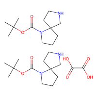 1,7-二氮杂螺[4.4]壬烷-1-羧酸叔丁酯半草酸酯，1788041-41-7，≥97%，阿拉丁