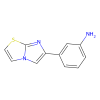 3-(咪唑并[2,1-b] [1,3]噻唑-6-基)苯胺，861206-26-0，≥95%，阿拉丁