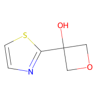 3-羟基-3-(2-噻唑基)氧杂环丁烷，1272412-63-1，≥97%，阿拉丁