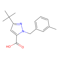3-(叔丁基)-1-(3-甲基苄基)-1H-吡唑-5-羧酸，306937-00-8，≥95%，阿拉丁
