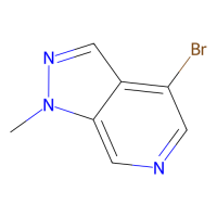 4-溴-1-甲基-1H-吡唑并[3,4-c]吡啶，1032943-41-1，≥98%，阿拉丁