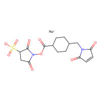 4-(N-马来酰亚胺基甲基)环己烷-1-羧酸-3-硫代-N-琥珀酰亚胺酯钠盐,92921-24-9,阿拉丁