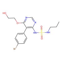 N-[5-(4-溴苯基)-6-(2-羟基乙氧基)-4-嘧啶基]-N'-丙基氨基磺酰胺，1393813-43-8，≥98%，阿拉丁