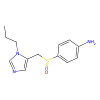 4-[(S)-(1-丙基-1H-咪唑-5-基)甲亚磺酰基]苯胺，497223-38-8，≥97%，阿拉丁