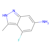 4-氟-3-甲基-1H-吲唑-6-胺，1363382-44-8，≥97%，阿拉丁