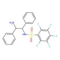 N-[(1S,2S)-2-Amino-1,2-diphenylethyl]-2,3,4,5,6-pentafluorobenzenesulfonamide，313342-24-4，≥97%,≥99%(ee)，阿拉丁