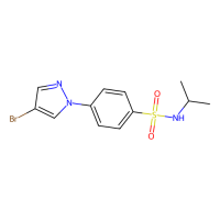 N-异丙基4-(4-溴吡唑-1-基)苯磺酰胺，1187385-75-6，≥98%，阿拉丁