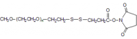 Methoxy PEG dithiol NHS,MW 1000 Da,阿拉丁