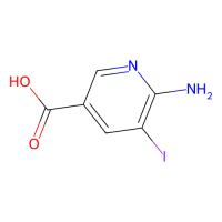 6-氨基-5-碘烟酸，543740-89-2，≥98%，阿拉丁