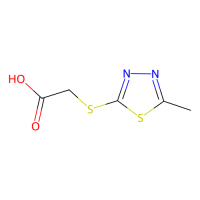 ((5-甲基-1,3,4-噻二唑-2-基)硫醇)乙酸，50918-26-8，阿拉丁