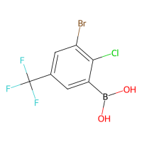3-溴-2-氯-5-(三氟甲基)苯基硼酸,957120-85-3,≥98%,阿拉丁