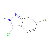 6-溴-3-氯-2-甲基-2H-吲唑,1243419-67-1,≥97%,阿拉丁