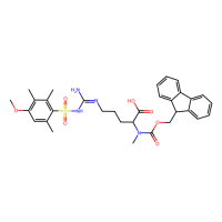 Fmoc-n-me-精氨酸(mtr)-OH，214750-72-8，≥95%，阿拉丁
