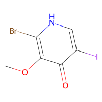 2-溴-5-碘-3-甲氧基吡啶-4-醇，1246088-55-0，≥95%，阿拉丁