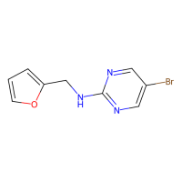 5-溴-2-(呋喃-2-基甲基氨基)嘧啶,886366-01-4,≥98%,阿拉丁