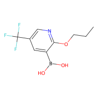 2-丙氧基-5-(三氟甲基)吡啶-3-硼酸，1218790-63-6，≥97%，阿拉丁