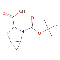 (1R,3R,5R)-2-[(叔丁氧基)羰基] -2-氮杂双环[3.1.0]己烷-3-羧酸，1148048-39-8，≥97%，阿拉丁