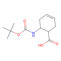 反式-6-叔丁氧基羰基氨基-环己-3-烯羧酸，865689-24-3，≥95%，阿拉丁