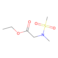 2-(N-甲基甲磺酰胺基)乙酸乙酯，58742-72-6，≥98%，阿拉丁