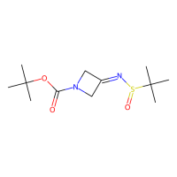 3-叔丁基亚磺酰亚胺基氮杂环丁烷-1-羧酸叔丁酯，1291487-32-5，≥95%，阿拉丁