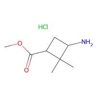 3-氨基-2,2-二甲基环丁烷酸顺甲基酯盐酸盐，1392804-16-8，≥97%，阿拉丁