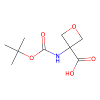 3-{[((叔丁氧基)羰基]氨基}氧杂环丁烷-3-羧酸，1159736-25-0，≥97%，阿拉丁