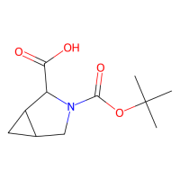 (1S,2S,5R)-3-[(叔丁氧基)羰基] -3-氮杂双环[3.1.0]己烷-2-羧酸，400720-05-0，≥97%，阿拉丁