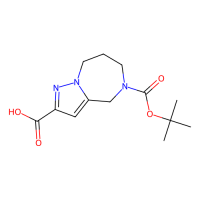 5-[(叔丁氧基)羰基] -4H,5H,6H,7H,8H-吡唑并[1,5-a] [1,4]二氮杂-2-羧酸，1355170-97-6，≥97%，阿拉丁