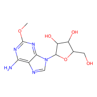 2-甲氧基腺苷，24723-77-1，≥97%，阿拉丁