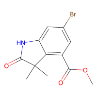 6-溴-3,3-二甲基-2-氧代-2-,3-二氢-1h-吲哚-4-羧酸甲酯,1818847-76-5,≥97%,阿拉丁