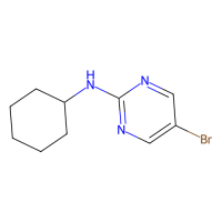 5-溴-2-环己基氨基嘧啶，886366-17-2，≥98%，阿拉丁