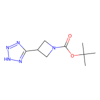 3-(2H-1,2,3,4-四唑-5-基)氮杂环丁烷-1-羧酸叔丁酯，1009367-63-8，≥97%，阿拉丁