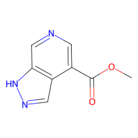 1H-吡唑并[3,4-c]吡啶-4-羧酸甲酯，1363381-90-1，≥97%，阿拉丁
